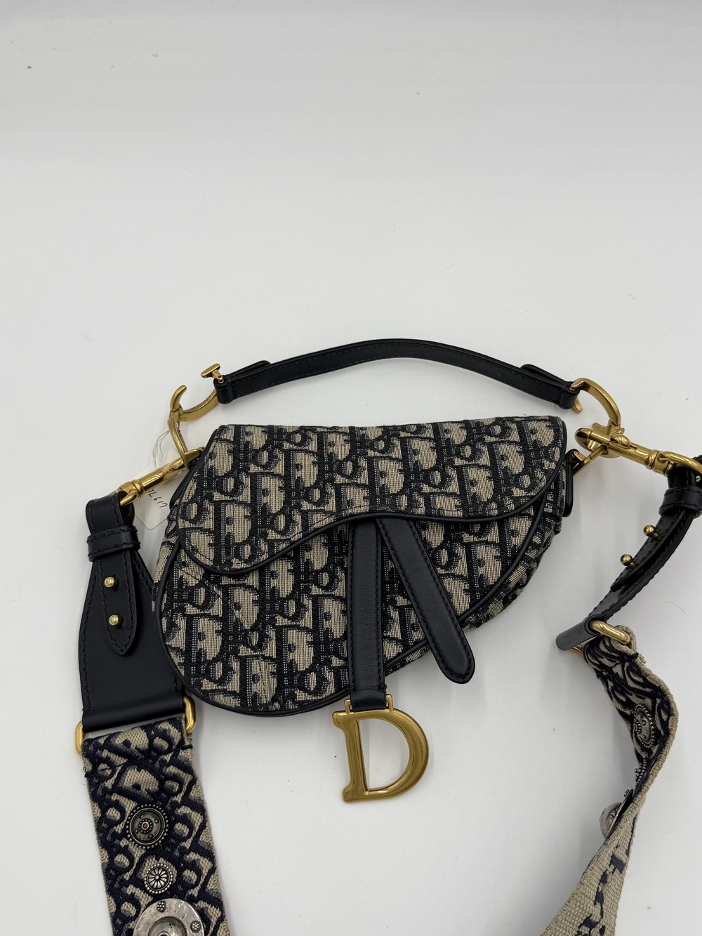 Dior Oblique Saddle w/ Strap